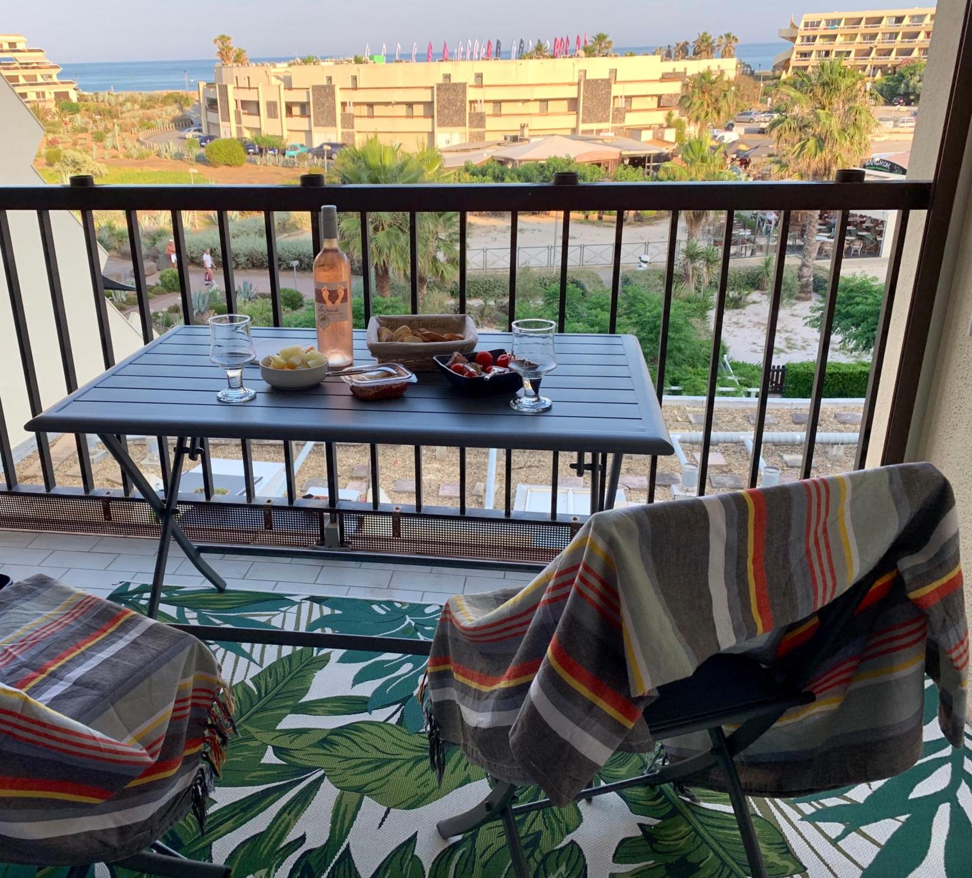 Bagatelle Naturiste Heliopolis Clim Ascenseur Vue Mer Parking Prive Агде Екстериор снимка